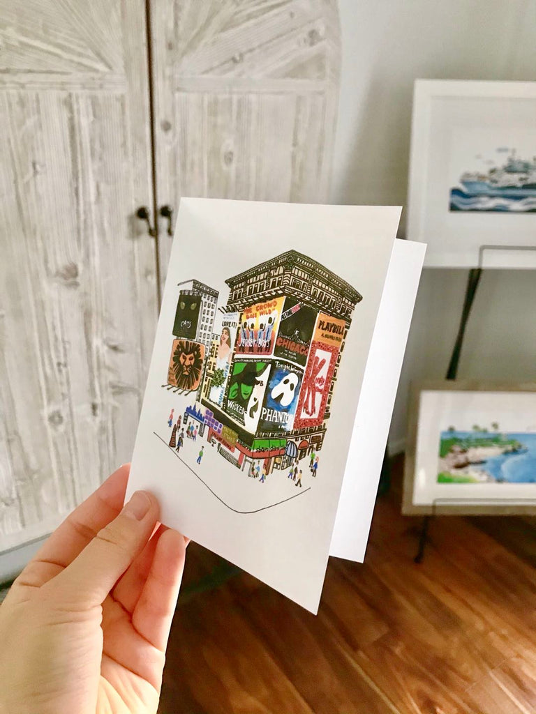 Broadway Show Time Greeting Card Set