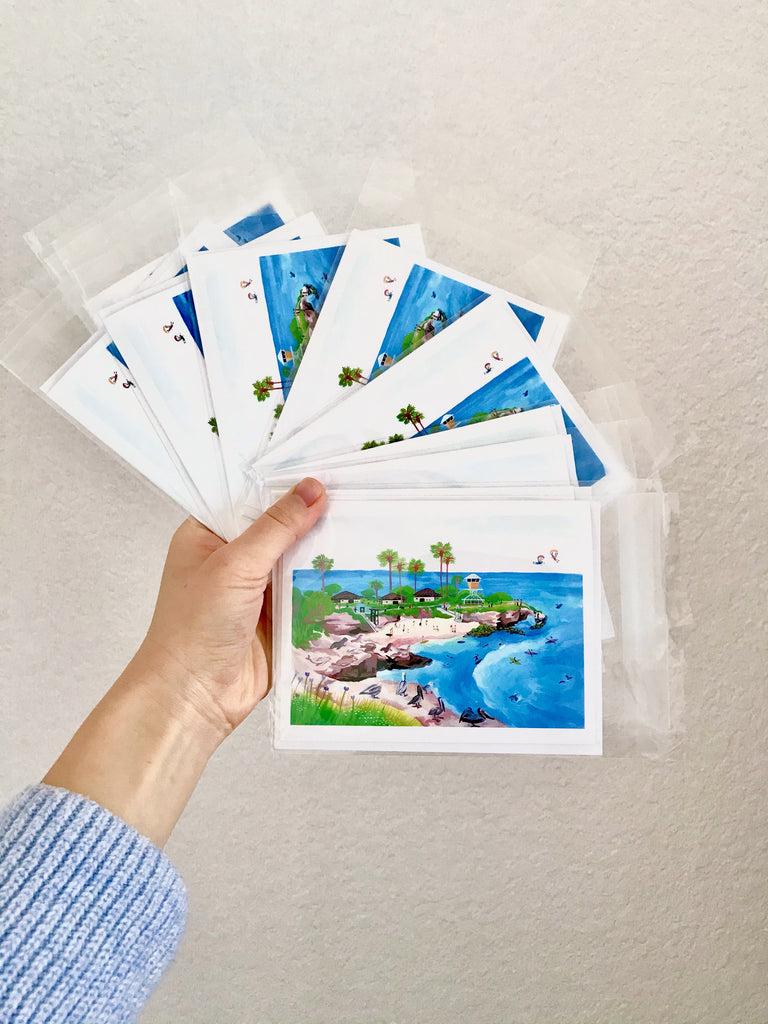 La Jolla Cove Greeting Card Set