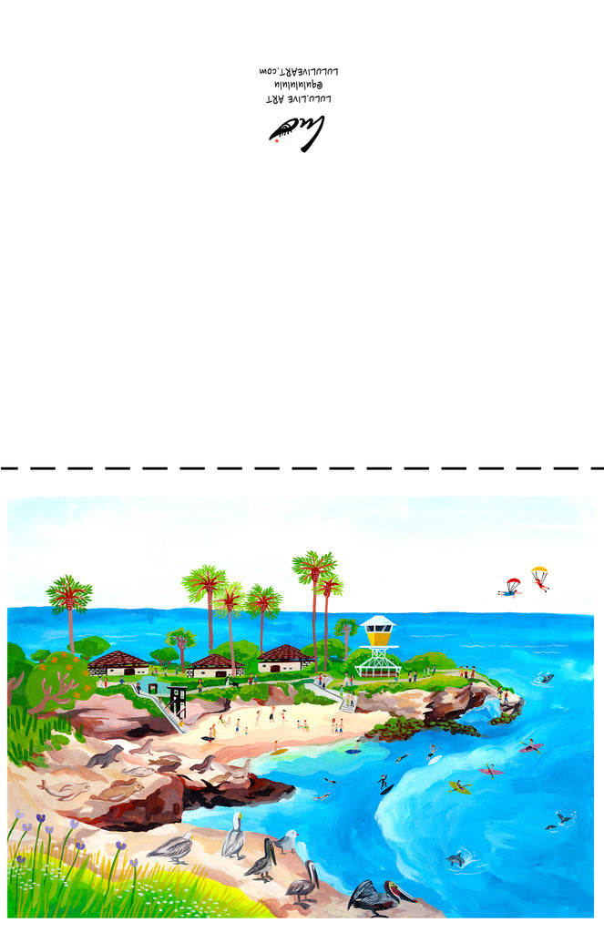 La Jolla Cove Greeting Card Set