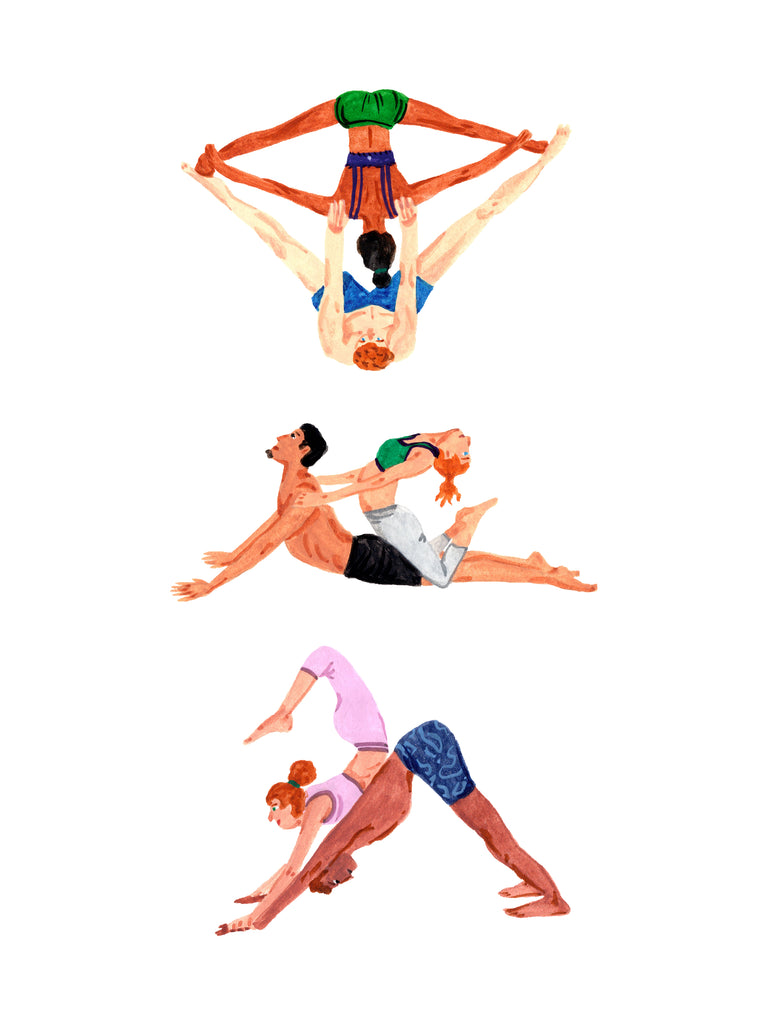 Couple Yoga Posts