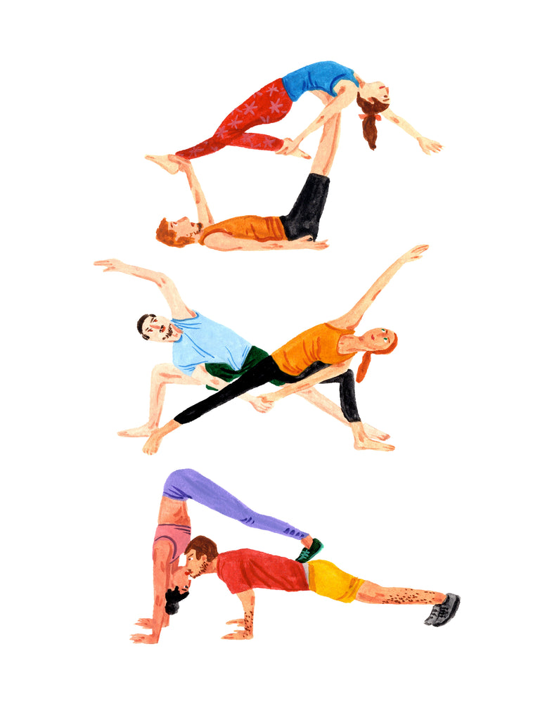Couple Yoga Posts