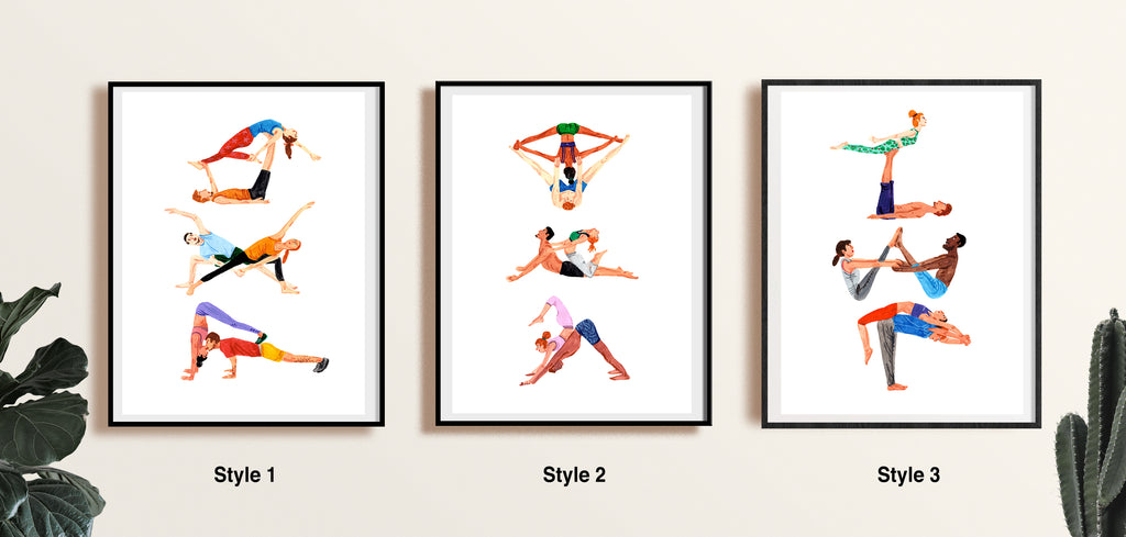 Couple Yoga Posts