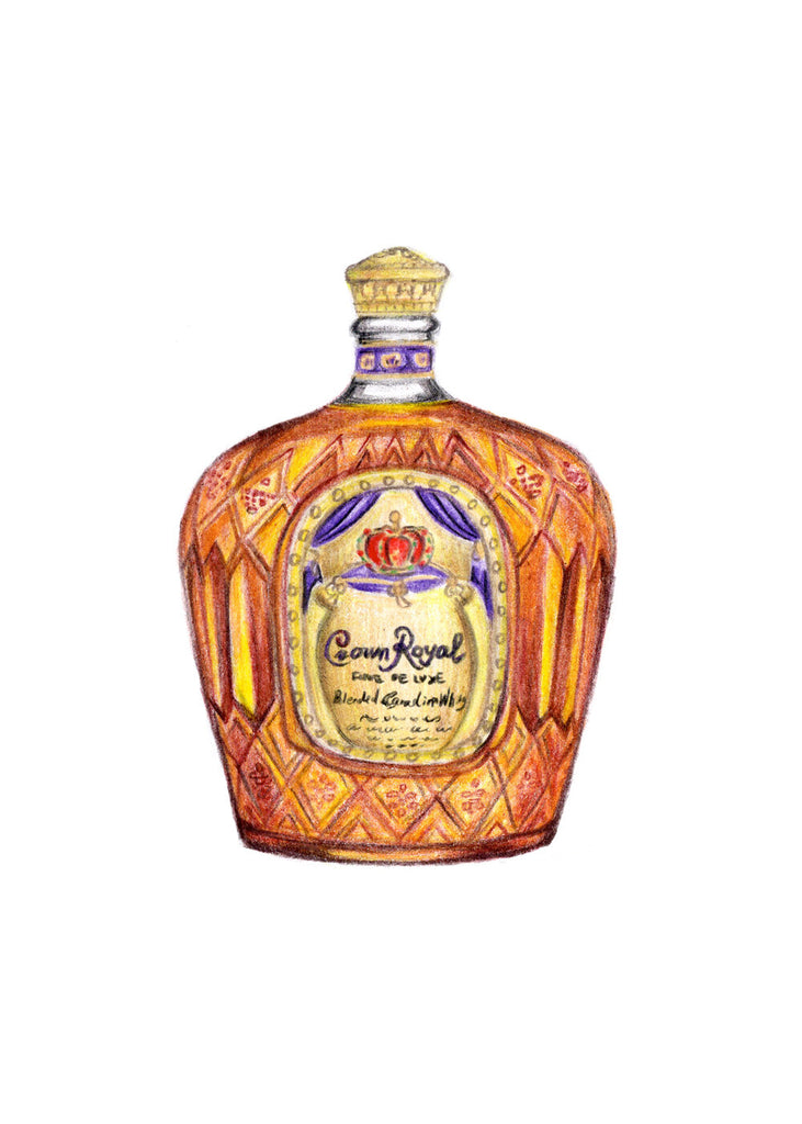 Favorite Liquor Print - Tito's, Bacardi, Capital Morgan, Crown Royal, BAILEYS, KAHLUA