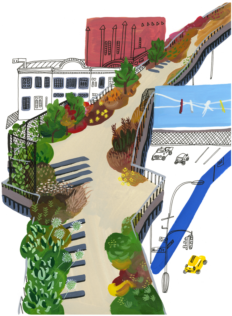 High on the Line - Highline Park NYC