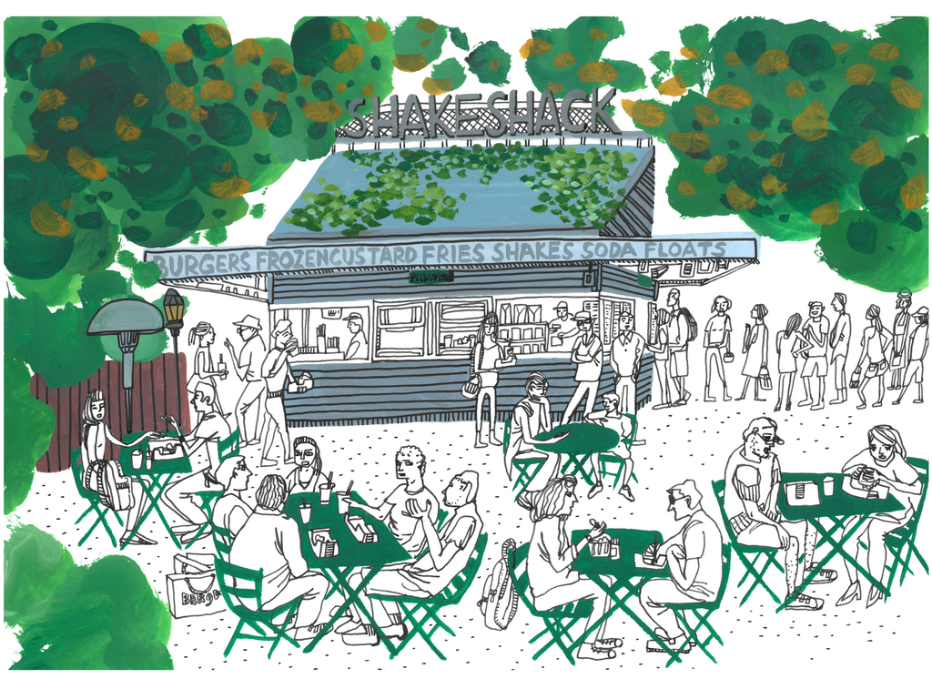 Shake Shack at Washington Square Park