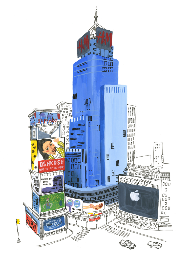 A Corner at Times Square